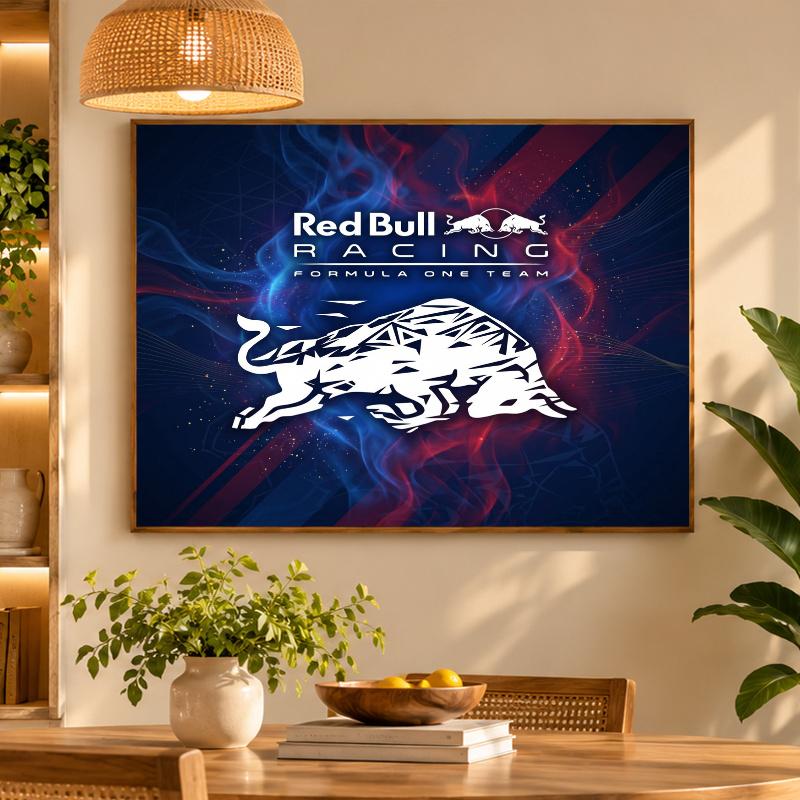 5D Diamond Painting Red Bull Racing DIY Full Drill Diamond Art Kit Home Decoration