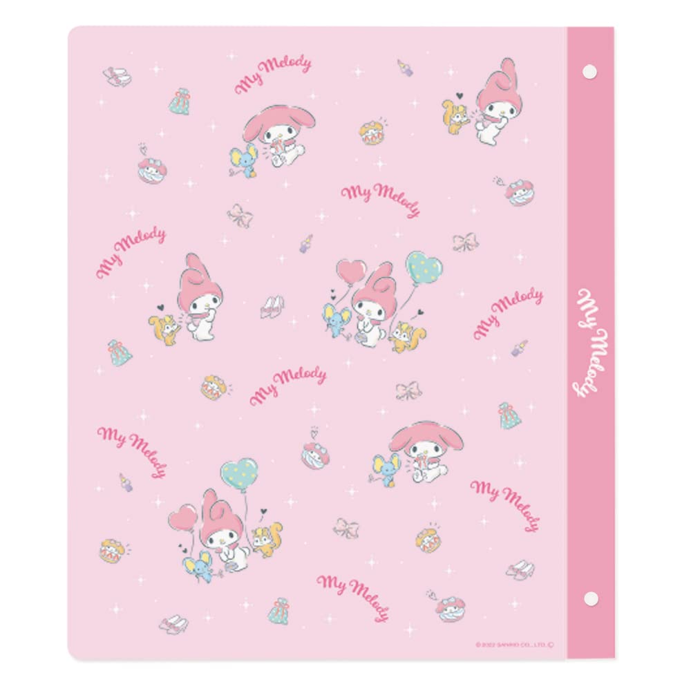 Sanrio Characters My M-Plan Binder, 26-Hole, B5, Melody, 001625-54