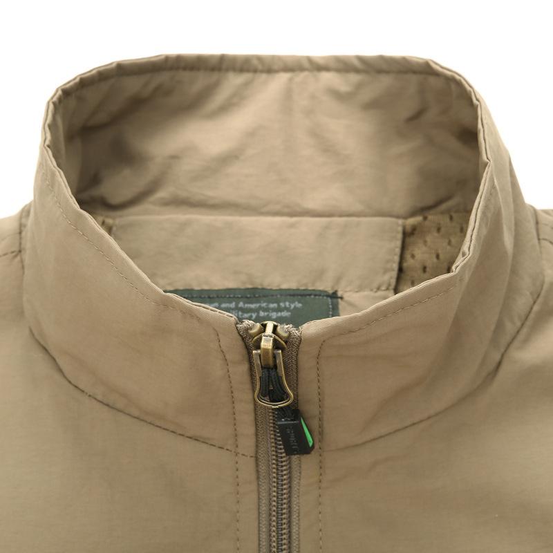 Men's Thin Leisure Multi-pocket Quick-drying Vest Men's Mesh Vest Fishing Photography Waistcoat