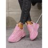 Candy Color Women's Thick Sole Casual Sneakers