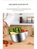 Multilayer Stainless Steel Rice and Vegetable Washing Colander Basket
