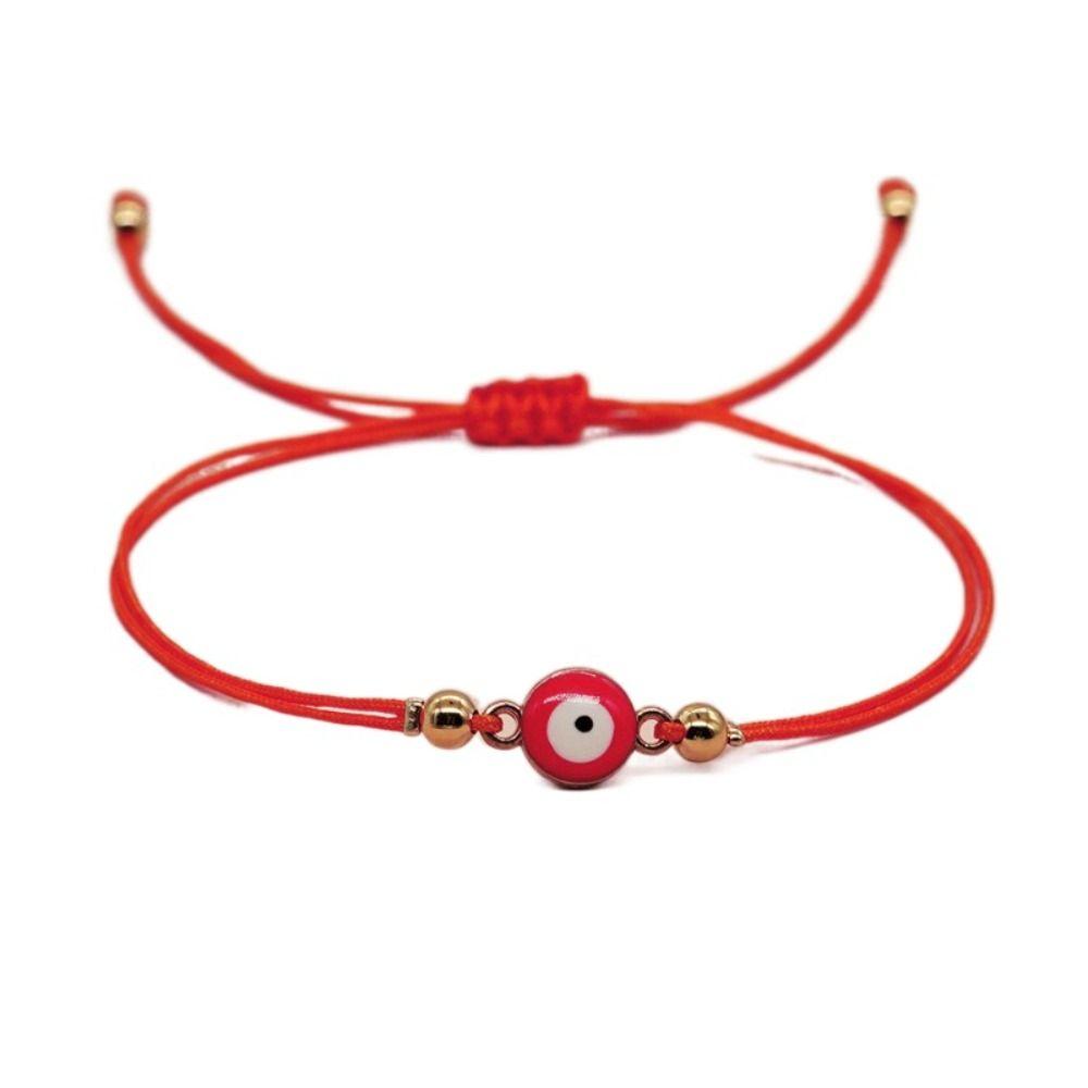 Pulseras Demon Eye Bracelet Greek Eye Fortune Bracelet Unique Lucky Red Rope  Gift