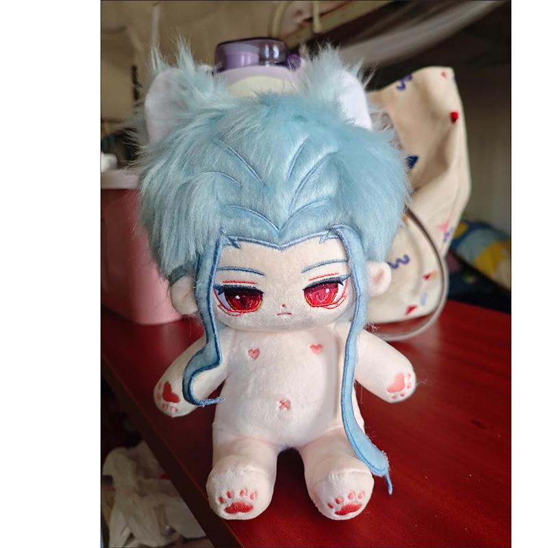 20Cm Genshin Impact Ii Dottore Plush Toys Ear Cute The Doctor Stuffed Doll Pillow Birthday Holiday Gifts Toys Room Decoration