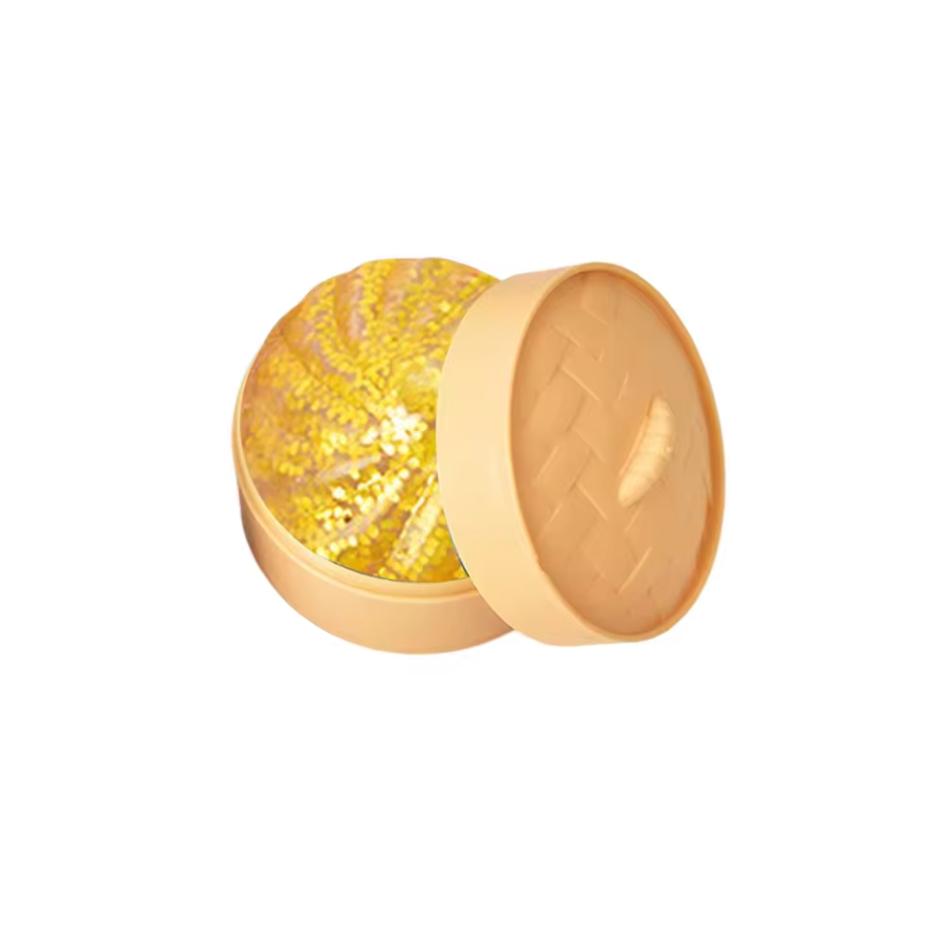 Mini-Quetsch-Dumpling, realistisches Brötchen, sensorisches Fidget-Spielzeug, farbiger Glitzer-Dampfbrötchen-Dekompressionsball, kleines Quetschspielzeug