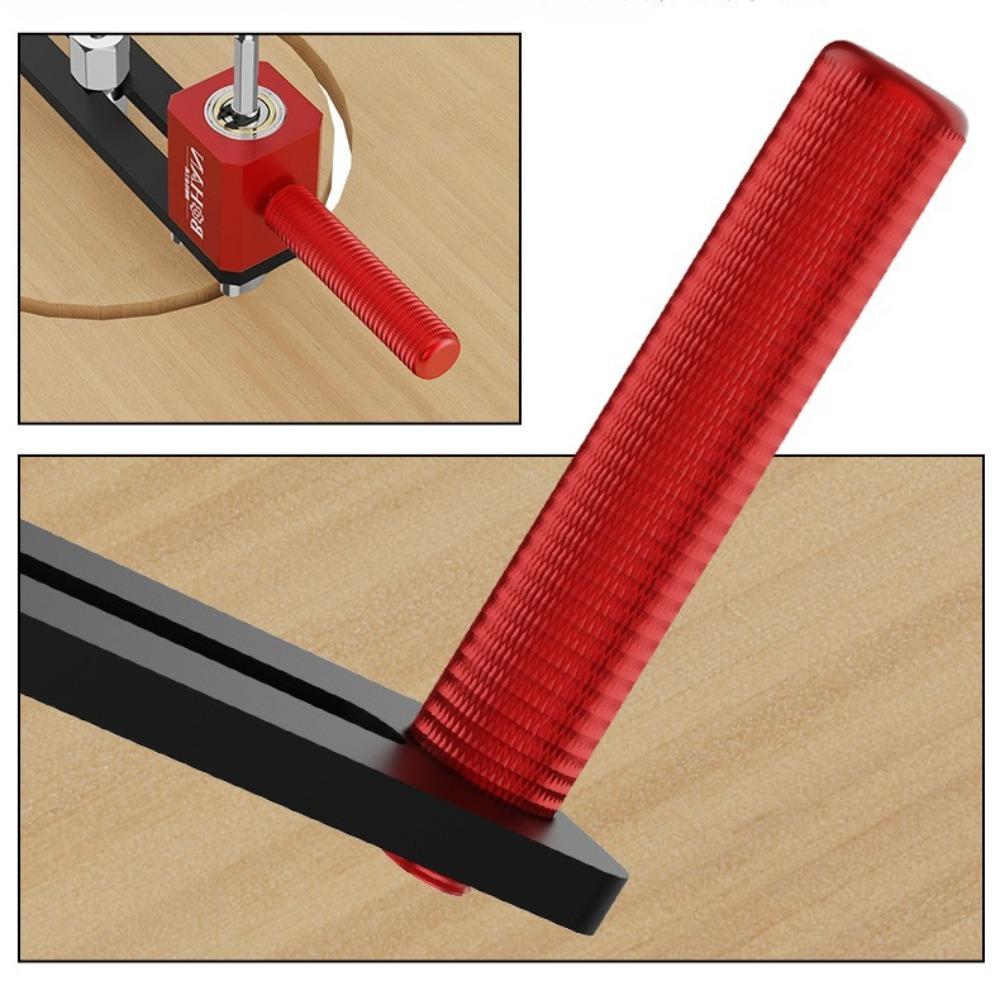 Aluminum Alloy Multi Function Hole Saw Kit Adjustable Round Cutter for Woodworking Ceiling Light Installation