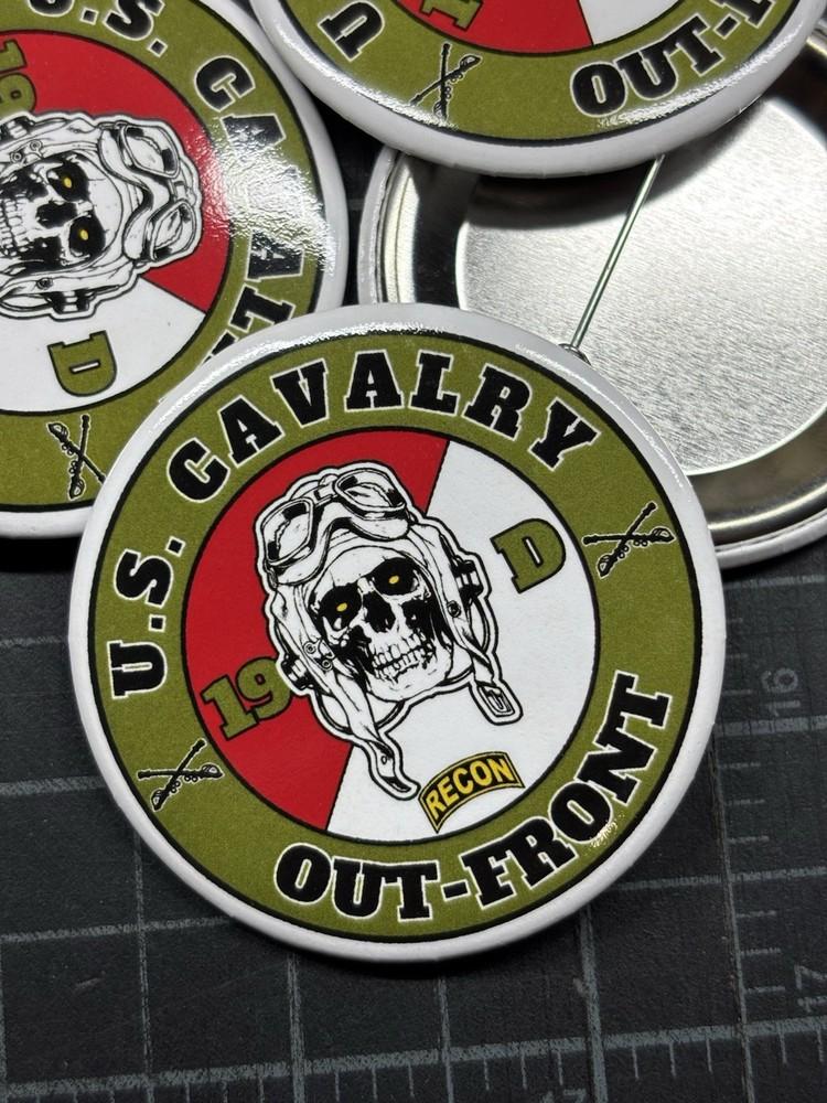 US Cavalry Pin, Recon, US Cavalry Unisex T-Shirt XXXL
