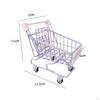 Children's Shopping Cart Toys Smooth Wheels Pen Pencil Holder Mini Shop Trolley Toy for