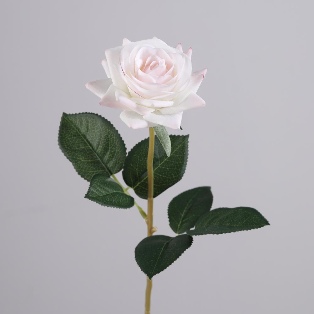 Hot Sale Latex Rose Single Artificial Flower Real Touch Rose Flower for Wedding Decoration