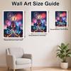 Disney Diamond Painting Full Diamonds 5D Enchanting Castle Firework Art Home Decoration Creative Handicrafts