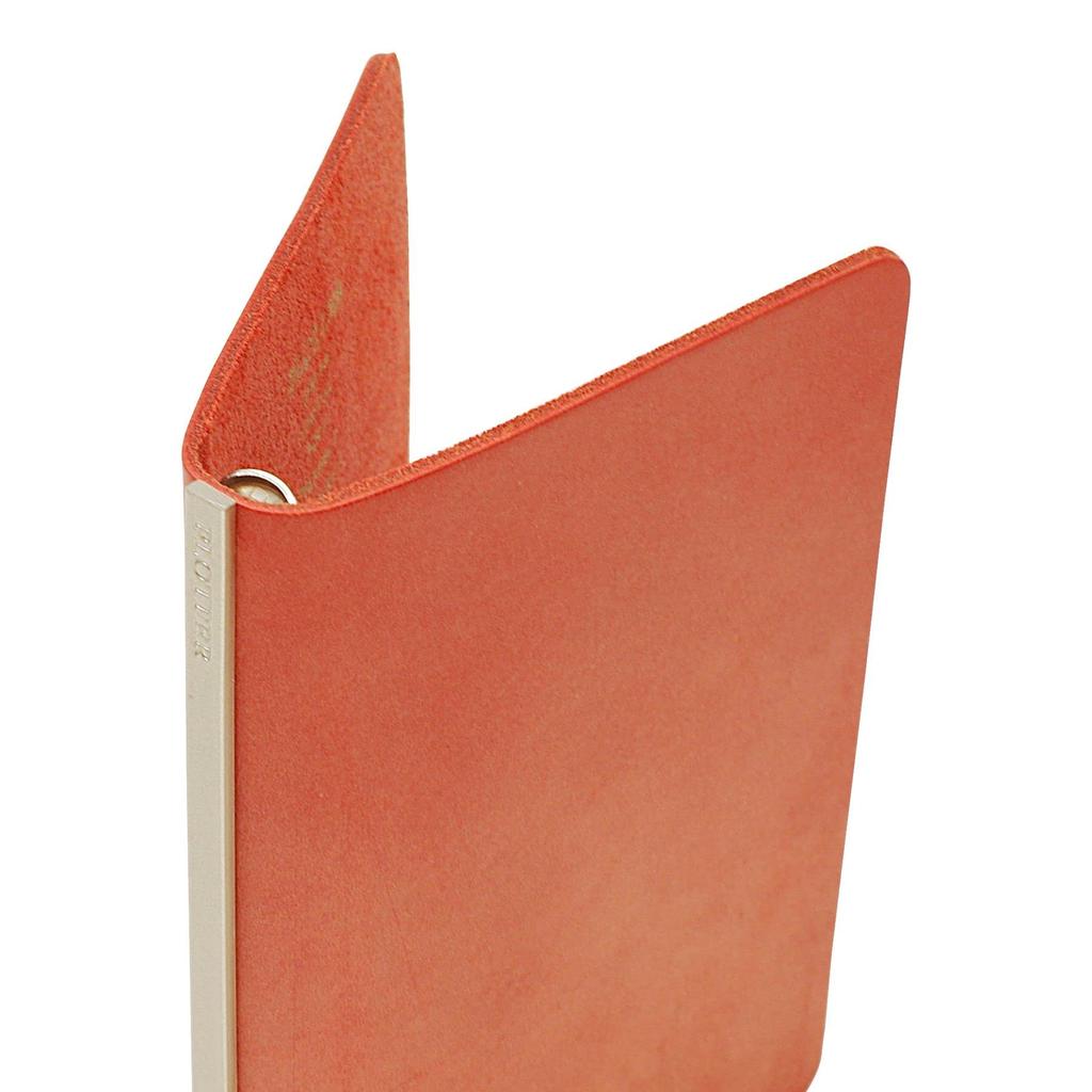 System Notebook Plotter Mini 5 Size Bridle 11mm Leather Binder 77717 [Red]
