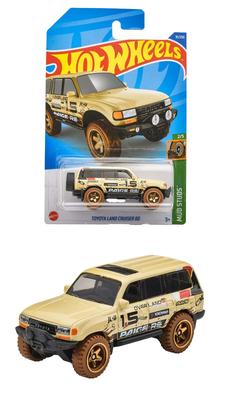 Hot Wheels Basisauto Toyota Land Cruiser 80 Jahre alt HHF01 [3 ~]