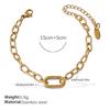 Personalized Natural Stone Pearl Love Hollow Bracelet Versatile Oil Drop Red Pepper Stainless Steel Croissant Bracelet