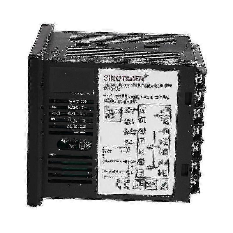Temperature Humidity Controller, MH0302 Panel Mounted Digital Temperature and Humidity Controller-AK