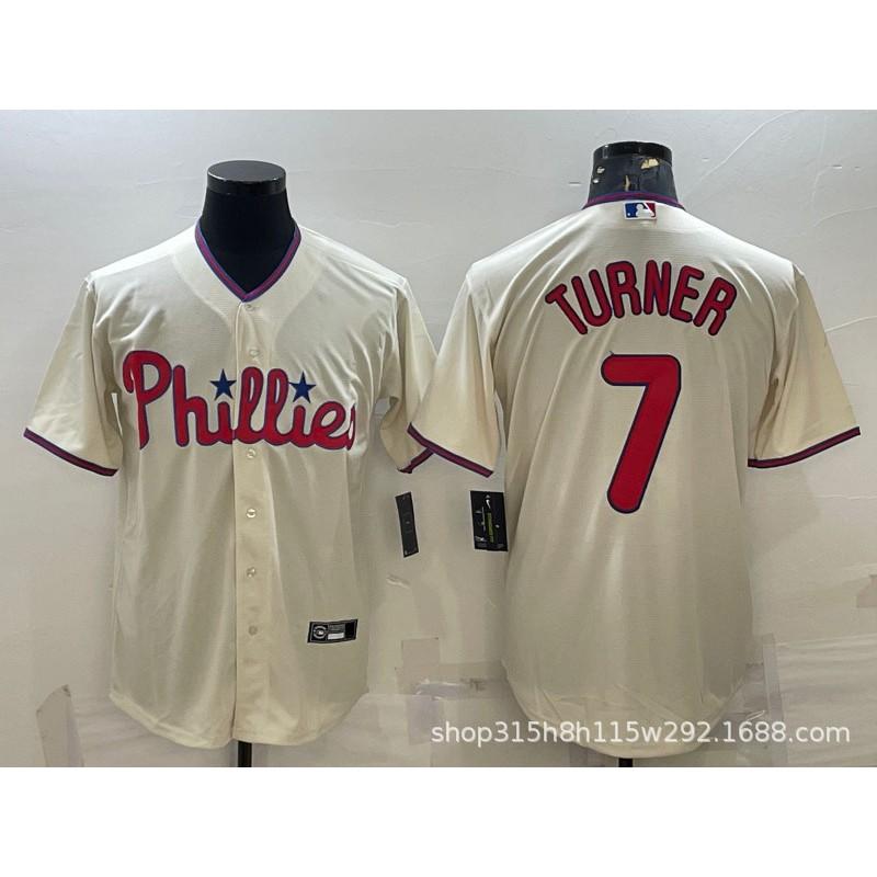 Philadelphia Phillies MLB Baseball Jersey T-Shirt Unisex Short Sleeve Embroidered Fan Apparel