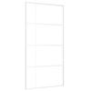 Porte coulissante - Maison Exclusive - Verre ESG - Cadre aluminium - 102,5x205 cm
