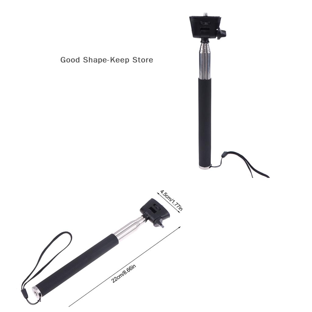 1PC Mini Selfie Stick Extendable Pole Waterproof Monopod for 13/12/11/10/9/8 Action Cameras Outdoor Photography