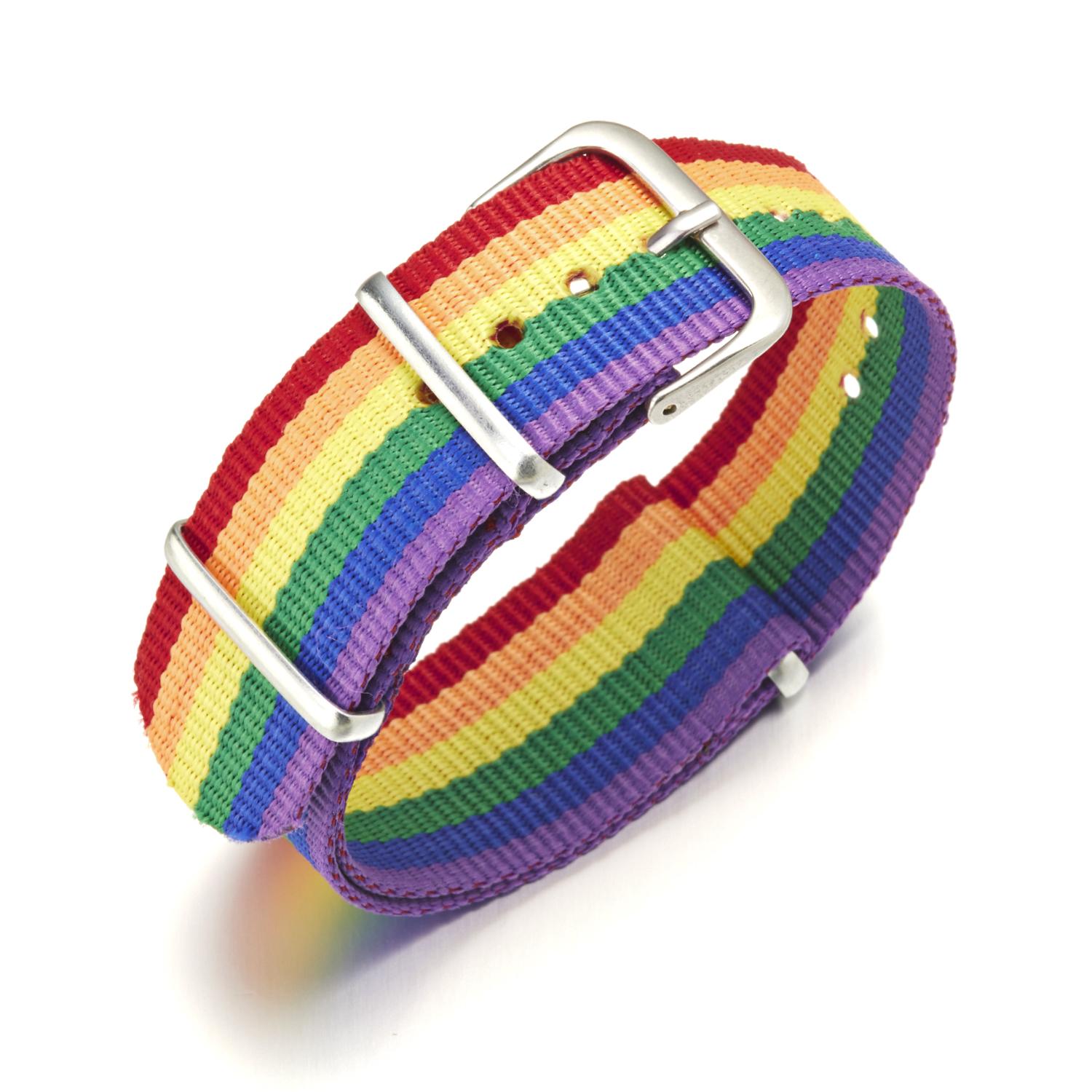 

Fashion Rainbow Braid Bracelet Wristband Women Men Love Party Fashion Jewelry Adjustable Gift
