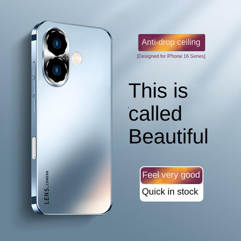 New iPhone 16 Pro Max Case: Matte Full Body Protective Cover with Shockproof Design