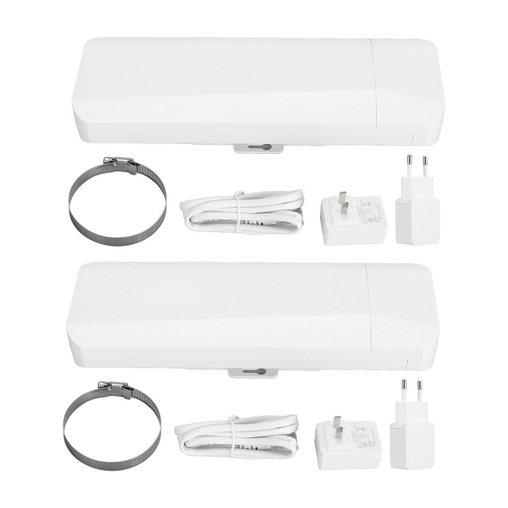 Wireless Bridge Point to Point 5.8G 3KM 2 RJ 45 LAN Port WiFi Ethernet Bridge with 14dBi High Gain Antenna 5.8G WiFi Bridge