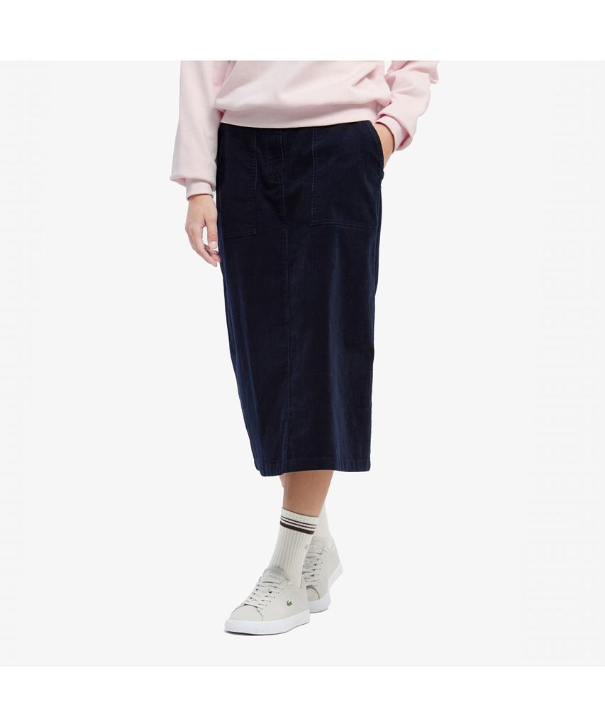 Lacoste Women'S Corduroy Skirt Jf426E-55N Hde