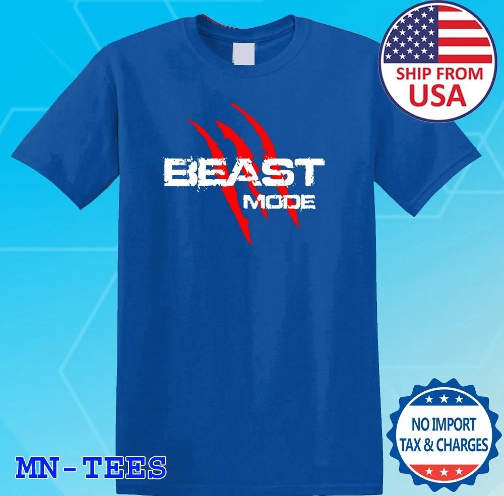 

BEAST MODE CLAWS American Football Blue Size S-5XL 4XL