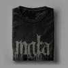 T-Shirts for Men Band Novelty Pure Cotton Tee Shirt Round Collar Short Sleeve T Shirts 5XL Clothing