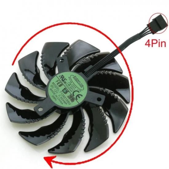 T129215SU 12V 0.50A 86mm VGA Fan For Gigabyte RTX 2060 GTX1650 1660 1660ti WINDFORCE Graphics Card Cooling Fan