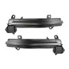 Blue Sequential Turn Signal for BMW 1-5 Series, X1, X3, X5, X6 - Modified One-Wipe Rearview Mirror