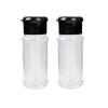 100ML Clear Seasoning Jars Salt Pepper Shaker Bottles Spices Storage Jar Condiment Boxes Kitchen Seasoning Dispenser Container