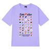 Summer Fashion Eurovision Song 2025 Flags printed T Shirt New Unisex Oversized short sleeve T-shirts Unisex 100%  clothing