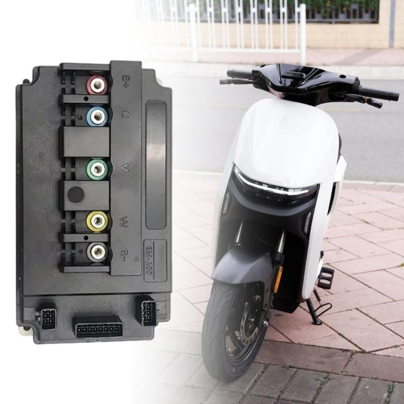 Upgraded Alloy Housing E Bike Controller 2KW-3KW Adjustable Motor Parameters Advanced Cooling System EM100 72350 72400