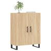 Cabinet, Sonoma Oak, 69.5X34X90 Cm, Wood-Based Material
