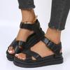 2025New Women Gladiator Sandals  Summer Platform Sandals Buckle Strap Casual Shoes  Plus Size  Europe
