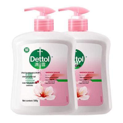 Dettol Moisturizing Antibacterial Hand Wash - Floral Scent, 2x500g Pack