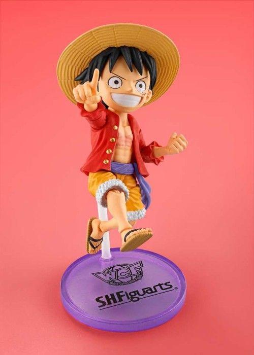 Figurine One Piece - Monkey.D.Luffy World Collectable Figure× S.H.Figuarts 8cm