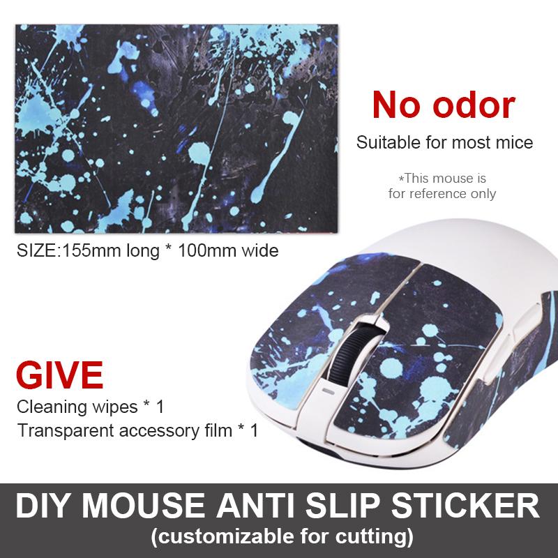 15*11Cm Diy Anti-Slip Mouse Sticker For Universal Wireless Gaming Mouse Sweat-Proof Wear-Resistant Grip Tape For Pc Desktop