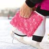 2Pcs Ice Skate Blade Covers Towel Inner Absorbent Portable Blade Protector for Training Sports Hockey Skates Figure Skates