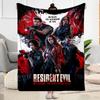 Resident Evil: Welcome To Raccoon City Blankets Are Suitable for Living Rooms,making Them an Ideal Choice for Outdoor Travel and Gifts.
