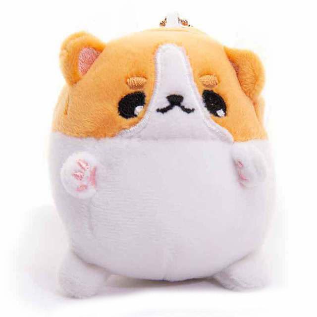 10cm Cute Shiba Inu Plush Doll Keychain Pendant Children's Toy Plush Animal Creative Christmas Birthday Gift