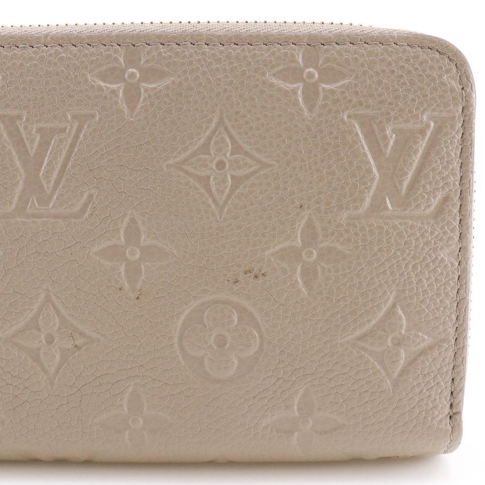 LOUIS VUITTON Zippy wallet Purse M69034 Tour rail gray Monogram Ann Platt unisex Used