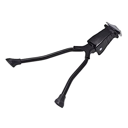 Bike Kickstand Stainless Steel Foldable Double Leg Kickstand Intermediate Stand for Mountain Bikes for Road Bikes чёрный