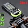 4 Mode USB Bike Light Lamp Bicycle Computer 3 Mode Horn Flashlight Cycle Bike Speedometer Led Front Lights Cycling Headlight 7