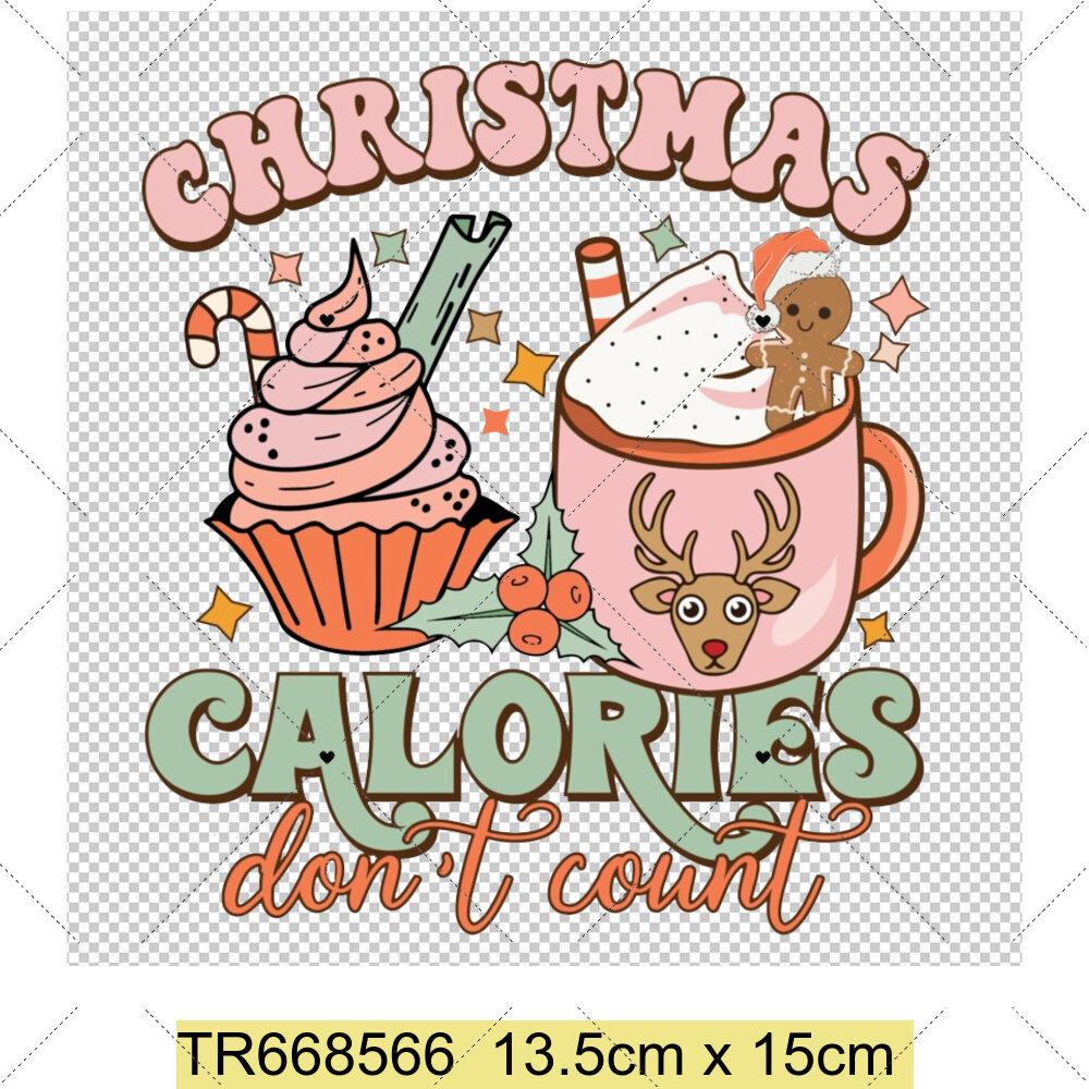 Santa Claus Christmas Tree and Reindeer Heat Transfer Sticker DIY Clothing Sewing Supplies Christmas Short Sleeves Patches
