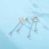 Barbie earrings [Pure Silver·Original Design] Cloud Star Earrings, Temperament and High Quality, Ins Style Love Confession Exquisite Gift ZJYES-YS-222