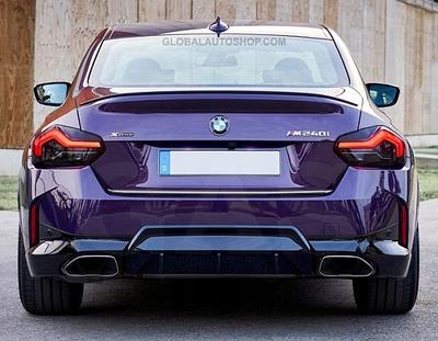 BMW 2 Coupé G42 2021+ Chrome Trunk Trim - Tailgate Accent - Premium Car Rear Detail - Shine Enhancer