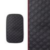 Quilted Embroidery PU Leather Car Armrest Box Cover Pad Center Console Protector
