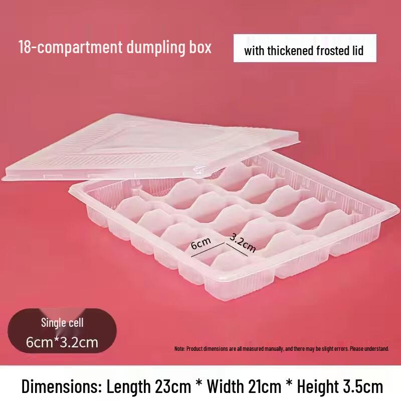 Hanyou 18-Compartment Disposable Food Containers