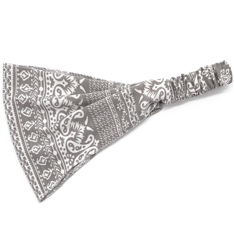 Factory Custom Boho Cotton Elastic Headband Women Summer Head Wrap Sports Yoga Headband Hair Bands Hair Accessories