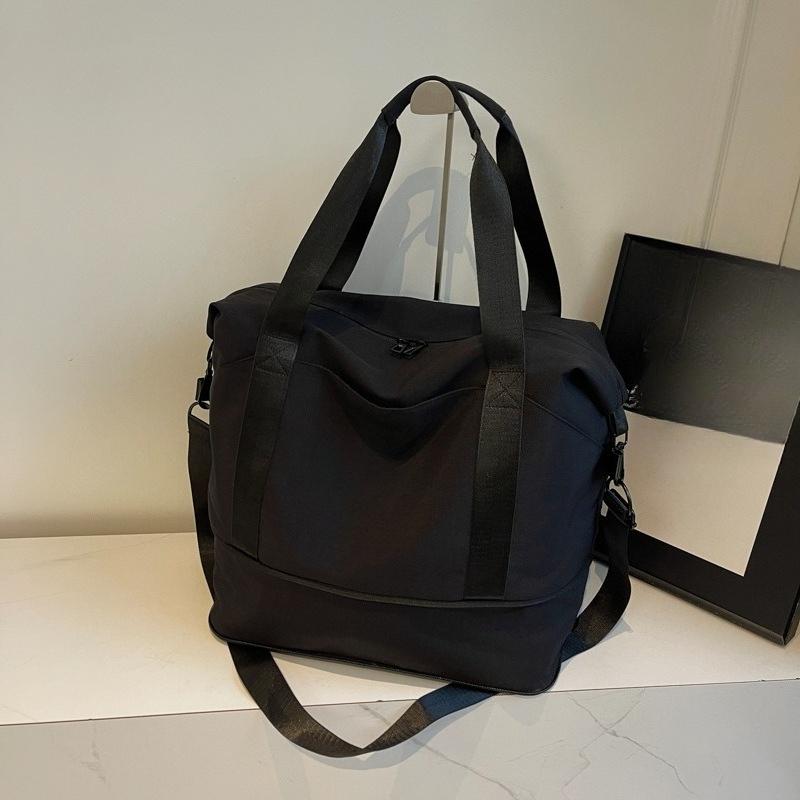 

Fashion Sports Outing Bag Casual Multi-pocket Classification Design Handheld Travel Bag Dry and Wet Separation Fitness Bag чёрный