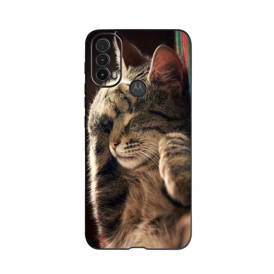 Cute Painted Cover For Motorola Moto E30 E40 Case Soft Silicone Fundas Phone Case For Motorola E30 Moto E40 E 30 40 Cover Bumper